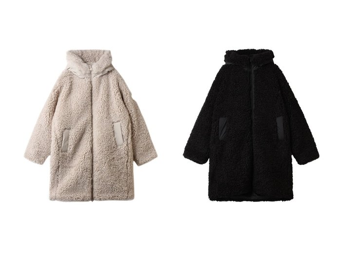 【柔らかなフェイクファーとコクーンシルエットが魅力のロングコート】SAVE THE DUCK(セーブ ザ ダック)の通販 おすすめ人気トレンドファッション通販アイテム 人気、トレンドファッション・服の通販 founy(ファニー) ファッション Fashion レディースファッション Fashion for Women アウター Coat / Outerwear Collection コート・ロングコート・ピーコート Long Coats, Peacoats & More フェイクファー Faux Fur, Imitation Fur モダン Modern, Contemporary ロング Long, Long-Length 新作・新入荷 New Arrivals / New In |ID:crp329100000226064