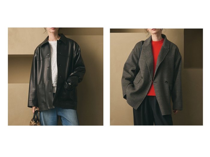 【レザーライクなカバーオールと上品なテーラードミドルコート】BEAUTY&YOUTH / UNITED ARROWS(ビューティ&ユース ユナイテッドアローズ)の通販
おすすめ人気トレンドファッション通販アイテム 人気、トレンドファッション・服の通販 founy(ファニー) ファッション Fashion レディースファッション Fashion for Women アウター Coat / Outerwear Collection コート・ロングコート・ピーコート Long Coats, Peacoats & More レディースジャケット・軽アウター Jackets インナー Innerwear クラシカル Classical, Vintage-Inspired クラシック Classic, Timeless Style コーデュロイ Corduroy, Cord Fabric ジャケット Jacket, Outerwear スラックス Slacks, Dress Pants ダブル Double, Double-Breasted チェック Check, Plaid, Tartan テーラード Tailored, Tailored Fit 定番 Standard, Basic Item 人気 Popular, Best Seller バランス Balance, Style Balance フェミニン Feminine, Girly ボトム Bottoms, Lower Wear ポケット Pocket, Pocket Detail ミドル Middle Length, Mid Height リラックス Relax, Relaxed Fit 冬 Winter / This Winter エレガント 上品 Elegant シンプル Simple, Minimal ベロア Velour, Soft Velvet リアル Real, Realistic ロング Long, Long-Length おすすめ Recommended / Our Picks |ID:crp329100000226084