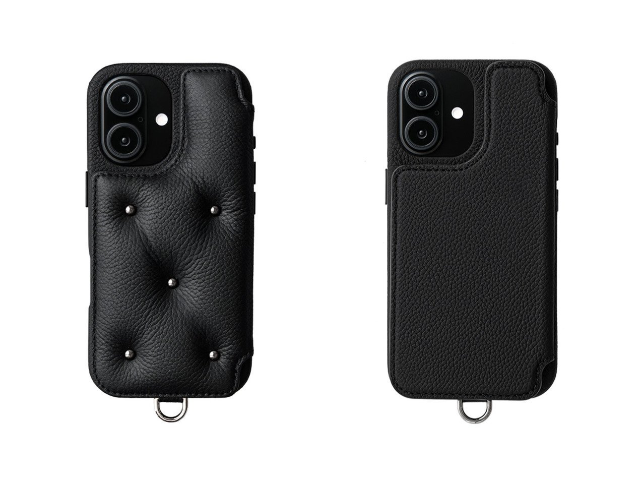 【上質レザーと機能美が際立つ背面収納スマホケース】デミュウ(DEMIU)の通販 おすすめ人気トレンドファッション通販アイテム インテリア・キッズ・メンズ・レディースファッション・服の通販 founy(ファニー) 　ファッション　Fashion　レディースファッション　Fashion for Women　春　Spring　カメラ　Camera Accessories　ショルダー　Shoulder, Shoulder Strap　スタイリッシュ　Stylish, Fashionable　スタッズ　Studs, Metal Accents　スタンド　Stand Collar, Upright Stand　スリット　Slit, Slit Detail　デニム　Denim, Jeans Material　バランス　Balance, Style Balance　ポケット　Pocket, Pocket Detail　マグネット　Magnet, Magnetic Closure　モコモコ　Fuzzy, Fluffy　ユニセックス　Unisex, Genderless　ラグジュアリー　Luxury, Elegant　ラップ　Wrap, Wrap Design　S/S・春夏　SS, Spring/Summer, Warm Season　おすすめ　Recommended / Our Picks　夏　Summer　スマホケース　Smartphone Case　iPhone アイフォーン　iPhone　2026年　2026　ブラック系　Black　ベージュ系　Beige　レッド系　Red　グリーン系　Green　ピンク系　Pink　|ID:crp329100000226094