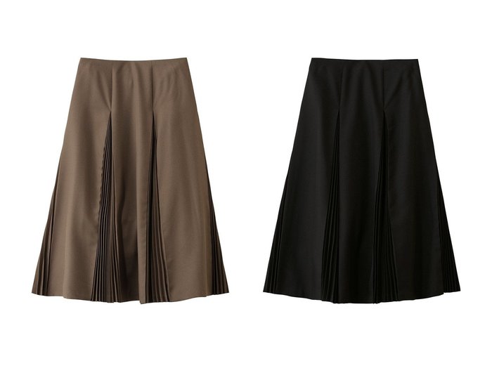 【隠れプリーツが揺れる上品で洗練されたプリーツスカート】ミズイロ インド(mizuiro ind)の通販 おすすめ人気トレンドファッション通販アイテム 人気、トレンドファッション・服の通販 founy(ファニー) ファッション Fashion レディースファッション Fashion for Women スカート Skirts プリーツスカート / 上品フェミニンスタイル Pleated Skirts ロングスカート Long Skirts / Maxi & Midi Skirts なめらか Smooth, Silky Texture プリーツ Pleats, Pleated ボックス Boxy, Box Shape ロング Long, Long-Length エレガント 上品 Elegant 新作・新入荷 New Arrivals / New In |ID:crp329100000226104