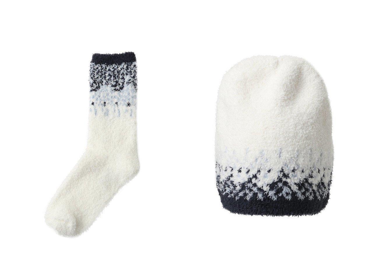 【控えめな遊び心を添えるコンフェッティソックスとビーニーで心地よく過ごす】BAREFOOT DREAMS(ベアフット ドリームズ)の通販
 おすすめ人気トレンドファッション通販アイテム インテリア・キッズ・メンズ・レディースファッション・服の通販 founy(ファニー) 　ファッション　Fashion　レディースファッション　Fashion for Women　トップス・カットソー　Cut & Sew Tops　ニット　Knit Tops & Sweaters　キャップ&ハット　Hats & Caps　ソックス&靴下　Socks & Hosiery　レッグウェア・ストッキング　Legwear & Hosiery　キャップ　Cap, Baseball Cap　ジャカード／ジャガード　Jacquard, Woven Pattern　スタイリッシュ　Stylish, Fashionable　ソックス　Socks, Hosiery　テクスチャー　Texture, Textured Fabric　ワーク　Workwear, Utility Style　帽子　Hat, Headwear　新作・新入荷　New Arrivals / New In　ホワイト系　White　|ID:crp329100000226125