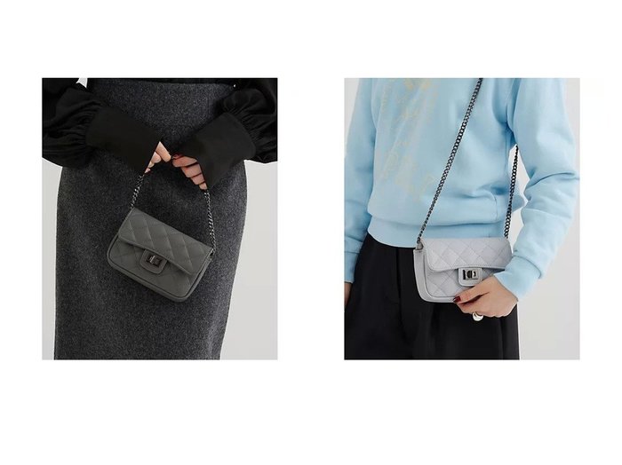 【アクセサリー感覚で楽しむキルティングチェーンミニバッグ】Whim Gazette(ウィムガゼット)の通販 おすすめ人気トレンドファッション通販アイテム 人気、トレンドファッション・服の通販 founy(ファニー) ファッション Fashion レディースファッション Fashion for Women バッグ Bags アクセサリー Fashion Accessories 春 Spring キルティング Quilted, Quilting クール Cool, Chic シューズ Shoes, Footwear チェーン Chain, Chain Strap チャーム Charm, Pendant ワンポイント One Point, Statement Accent おすすめ Recommended / Our Picks 2026年 2026 |ID:crp329100000226155