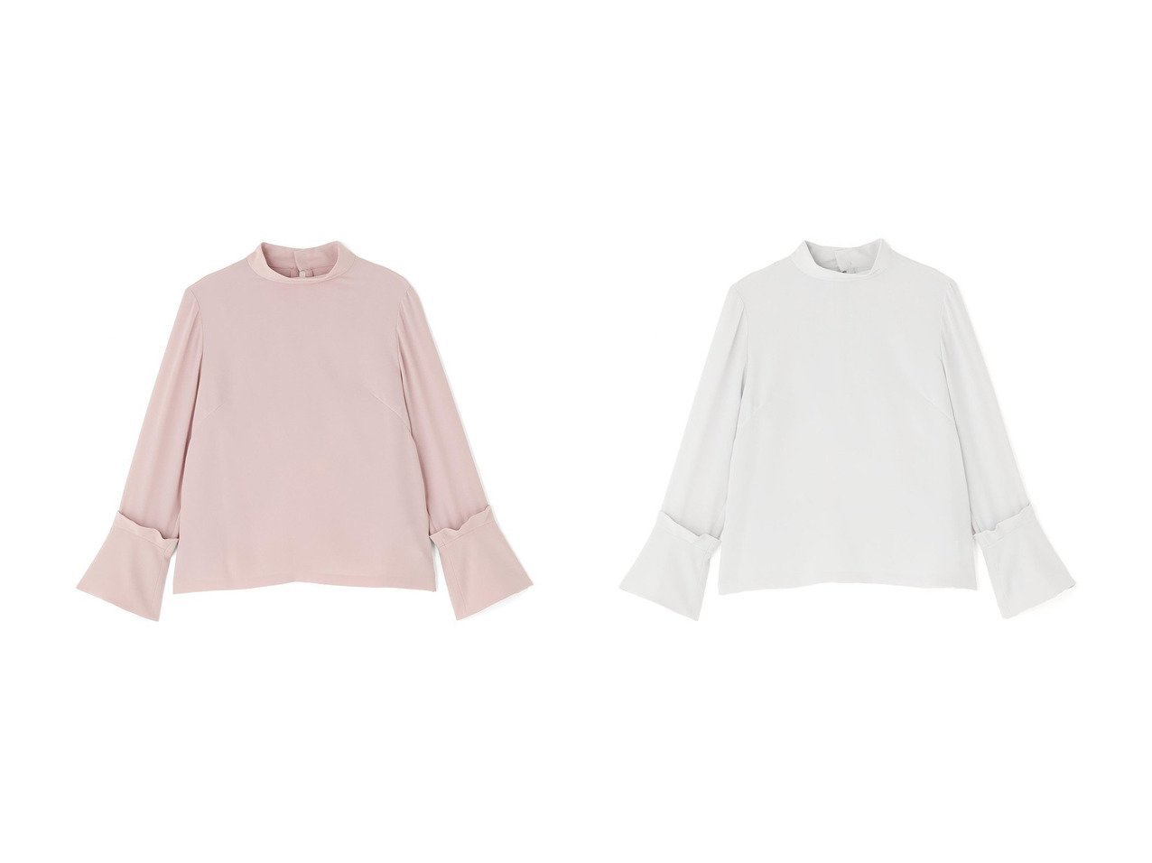 しなやかな質感と上品な佇まいが映えるパウダリーアムンゼンブラウスのADORE(アドーア)の通販 おすすめ人気トレンドファッション通販アイテム インテリア・キッズ・メンズ・レディースファッション・服の通販 founy(ファニー) 　ファッション　Fashion　レディースファッション　Fashion for Women　トップス・カットソー　Cut & Sew Tops　シャツ・ブラウス・オフィスカジュアル　Elegant Blouses & Button-Ups　カフス　Cuff Design　スタンダード　Standard, Basic　スリーブ　Sleeve, Long Sleeve / Short Sleeve　ロング　Long, Long-Length　エレガント 上品　Elegant　再入荷　Restock / Back in Stock　ブラック系　Black　グレー系　Gray　レッド系　Red　|ID:crp329100000226162