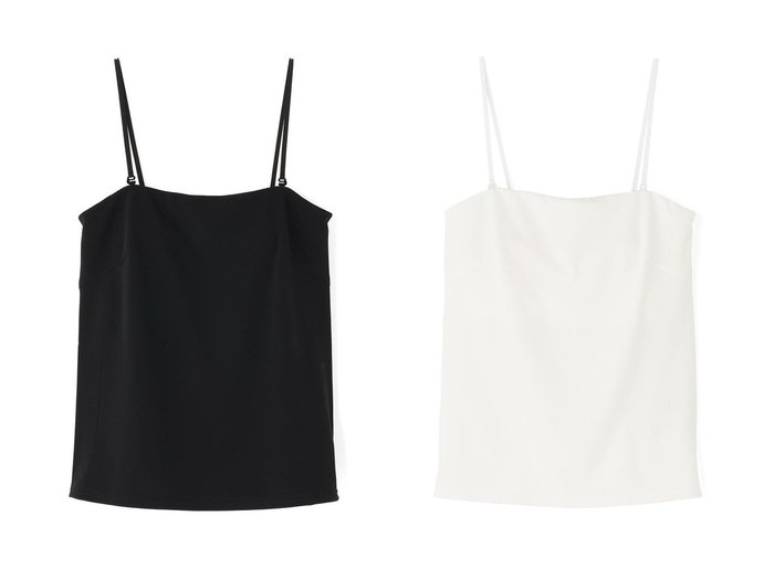 レイヤードを美しく整えるストレッチポンチ ベアインナーのADORE(アドーア)の通販 おすすめ人気トレンドファッション通販アイテム 人気、トレンドファッション・服の通販 founy(ファニー) 　ファッション　Fashion　レディースファッション　Fashion for Women　トップス・カットソー　Cut & Sew Tops　キャミソール&ノースリーブ　Camisoles & Sleeveless Tops　シャツ・ブラウス・オフィスカジュアル　Elegant Blouses & Button-Ups　ロングTシャツ・Tシャツ　Longline T-Shirts & Tees　カットソー・ベーシックTシャツ　Cut-and-Sewn Tops / Stretch Tees & Basics　インナー　Innerwear　キャミソール　Camisole, Spaghetti Strap Top　スタンダード　Standard, Basic　ストレッチ　Stretch, Stretchy Fabric　タンク　Tank Top, Sleeveless Top　フィット　Fit, Slim Fit　再入荷　Restock / Back in Stock　|ID:crp329100000226163