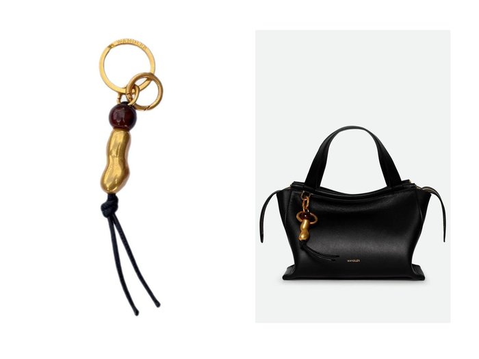 【ゴールドのピーナッツモチーフが映える 遊び心と個性を添えるBag Charm Peanut】WANDLER(ワンドラー)の通販 おすすめ人気トレンドファッション通販アイテム 人気、トレンドファッション・服の通販 founy(ファニー) ファッション Fashion レディースファッション Fashion for Women おすすめ Recommended / Our Picks キーホルダー Keychain, Key Holder チャーム Charm, Pendant モダン Modern, Contemporary モチーフ Motif, Design Theme ラップ Wrap, Wrap Design 新作・新入荷 New Arrivals / New In |ID:crp329100000226174