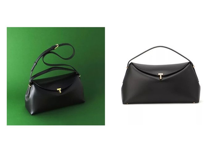 【TOTEME/トーテム】のT-Lock leather top handle おすすめ人気トレンドファッション通販アイテム 人気、トレンドファッション・服の通販 founy(ファニー) ファッション Fashion レディースファッション Fashion for Women 2025年 2025 2025-2026秋冬・A/W Autumn/Winter 2025–26 AW25–26 クラシカル Classical, Vintage-Inspired クラッチ Clutch, Clutch Bag シェイプ Shape, Slim Fit ショルダー Shoulder, Shoulder Strap バランス Balance, Style Balance |ID:crp329100000226186