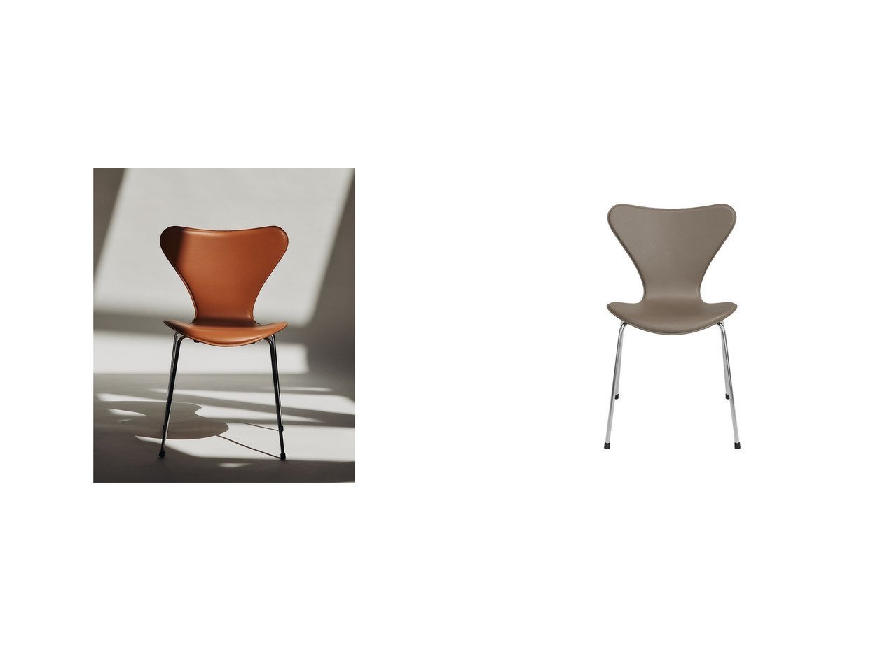 【70周年を記念した上質なハーネスレザーと精緻なステッチが映えるセブンチェア テーラード】FRITZ HANSEN(フリッツ ハンセン)の通販 おすすめ人気トレンドファッション通販アイテム インテリア・キッズ・メンズ・レディースファッション・服の通販 founy(ファニー) 　イタリア　Italy　テーラード　Tailored, Tailored Fit　フォルム　Silhouette, Form　送料無料　Free Shipping　ホーム・キャンプ・アウトドア・お取り寄せ　Home Living / Home & Lifestyle / Camping Gear / Outdoor Camping　家具・インテリア　Home Furniture & Interior. Stylish & Functional Living Spaces　チェア・椅子　Seating & Chairs　ダイニングチェア・木製チェア　Dining Chairs　ブラウン系　Brown　グレー系　Gray　|ID:crp329100000226189