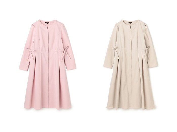 【ドレスとしても羽織としても着用できる軽やかな素材感のROSE CHEEK 2WAYドレスコート】TOCCA(トッカ)の通販 おすすめ人気トレンドファッション通販アイテム 人気、トレンドファッション・服の通販 founy(ファニー) ファッション Fashion レディースファッション Fashion for Women アウター Coat / Outerwear Collection コート・ロングコート・ピーコート Long Coats, Peacoats & More ワンピース Dresses フォーマル・パーティードレス・結婚式用ドレス Elegant & Casual Dresses シンプル Simple, Minimal ドレス Dress, One-Piece フォルム Silhouette, Form フロント Front, Front Design リボン Ribbon, Bow ローズ Rose, Rose Motif エレガント 上品 Elegant 夏 Summer S/S・春夏 SS, Spring/Summer, Warm Season A/W・秋冬 Autumn/Winter |ID:crp329100000226192