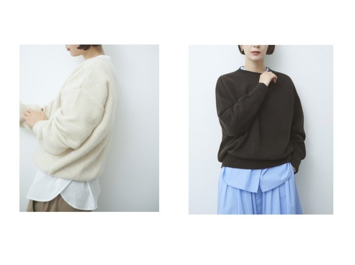 【lelill/レリル】のFOX畔プルオーバー&ホールガーメント ラムプルオーバー ニットセーター おすすめ人気トレンドファッション通販アイテム 人気、トレンドファッション・服の通販 founy(ファニー) ファッション Fashion レディースファッション Fashion for Women トップス・カットソー Cut & Sew Tops ニット Knit Tops & Sweaters カジュアルプルオーバー・ニットトップス Pullovers & Knit Tops / Casual Pullovers トレンド Trend, Trending Now フォックス Fox, Fox Fur ベーシック Basic, Essential 冬 Winter / This Winter 新作・新入荷 New Arrivals / New In セーター Sweater, Knitwear ホールガーメント WholeGarment, Seamless Knit 畦 Ribbed Knit |ID:crp329100000226202