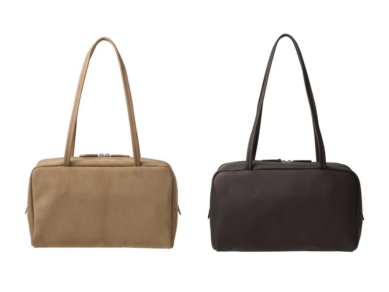 【丸みあるスクエアフォルムと艶やかな上質レザーが映える ミニマルで実用性に優れたボストンバッグ】THE ROW(ザ ロウ)の通販 おすすめ人気トレンドファッション通販アイテム インテリア・キッズ・メンズ・レディースファッション・服の通販 founy(ファニー) 　ファッション　Fashion　レディースファッション　Fashion for Women　2026年　2026　スクエア　Square, Square Shape　フォルム　Silhouette, Form　夏　Summer　春　Spring　S/S・春夏　SS, Spring/Summer, Warm Season　シンプル　Simple, Minimal　ボストンバッグ　Boston Bag, Retro Bag　ポケット　Pocket, Pocket Detail　軽量　Lightweight, Ultra Light　ブラック系　Black　ブラウン系　Brown　|ID:crp329100000226218