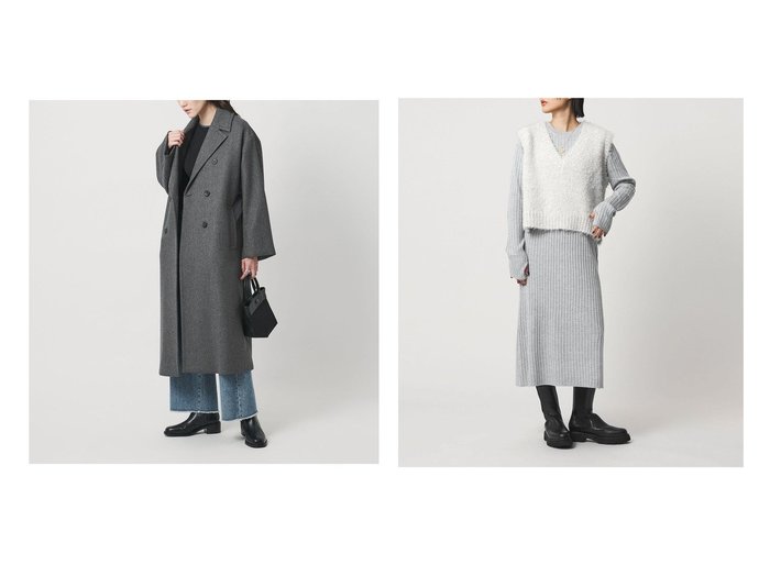 MANTECO素材のテーラードコートとVネックベスト付きリブワンピースで完成する品のあるレイヤードスタイル UNITED ARROWS(ユナイテッドアローズ)の通販 おすすめ人気トレンドファッション通販アイテム 人気、トレンドファッション・服の通販 founy(ファニー) ファッション Fashion レディースファッション Fashion for Women アウター Coat / Outerwear Collection コート・ロングコート・ピーコート Long Coats, Peacoats & More イタリア Italy クラシカル Classical, Vintage-Inspired ダブル Double, Double-Breasted テーラード Tailored, Tailored Fit トレンド Trend, Trending Now 別注 Limited Edition, Custom Order メルトン Melton, Heavy Wool ワイド Wide, Wide Fit 今季 This Season, Current Season シンプル Simple, Minimal スニーカー Sneakers, Trainers ネックレス Necklace, Pendant Necklace バランス Balance, Style Balance フラット Flat, Flat Shoes ベスト Vest, Waistcoat ミドル Middle Length, Mid Height ロング Long, Long-Length ワイドリブ Wide Rib, Wide Ribbed Knit アウトレット Outlet / Clearance ビジネス 仕事 通勤 Business / Work / Commuting |ID:crp329100000226236