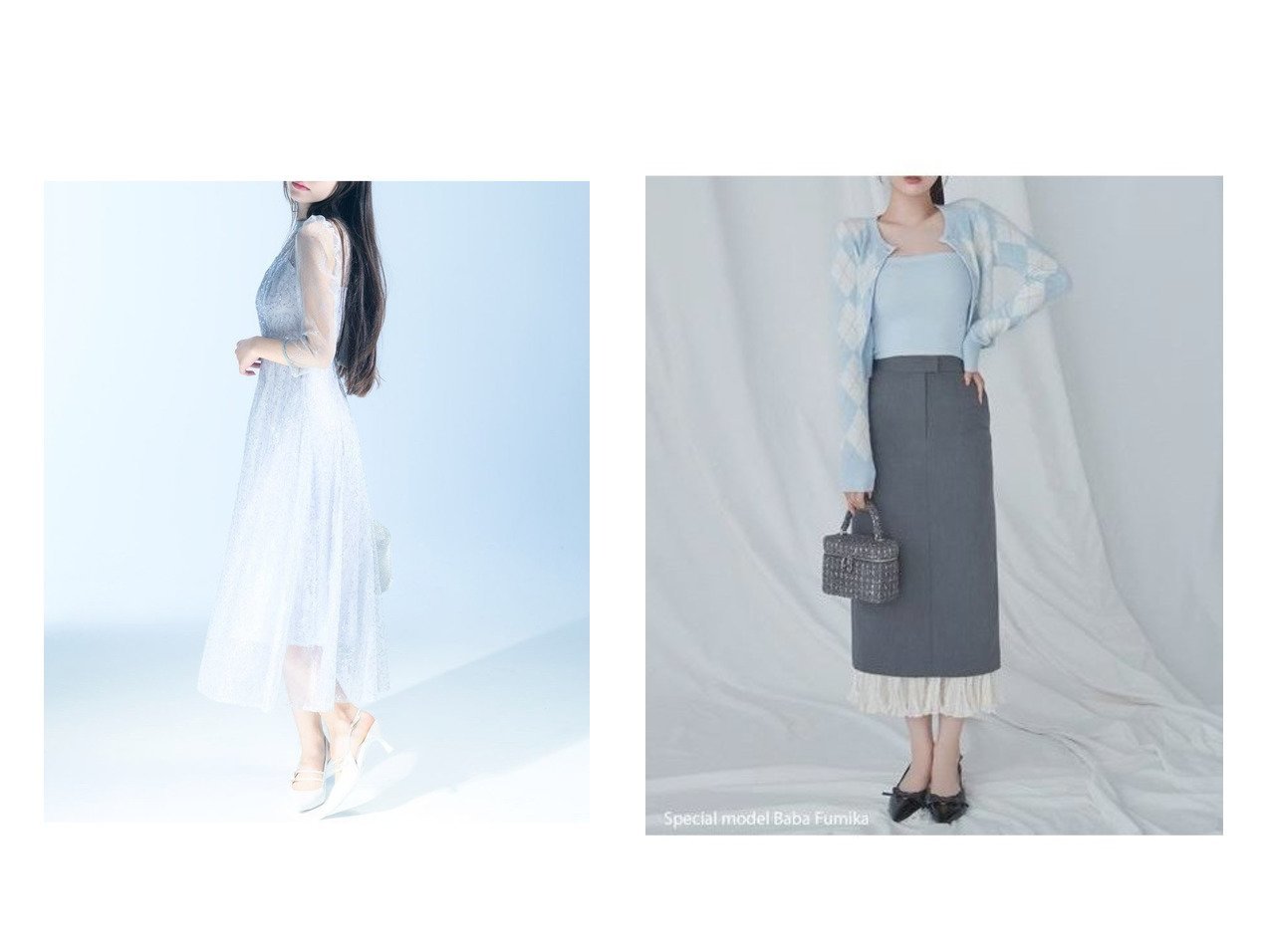 【軽やかなプリーツスカートとスパンコールが煌めくレースドレスで華やかに魅せる冬のスタイル】SNIDEL(スナイデル)の通販 おすすめ人気トレンドファッション通販アイテム インテリア・キッズ・メンズ・レディースファッション・服の通販 founy(ファニー) 　ファッション　Fashion　レディースファッション　Fashion for Women　ワンピース　Dresses　フォーマル・パーティードレス・結婚式用ドレス　Elegant & Casual Dresses　スカート　Skirts　ウェーブ　Wavy Pattern　エレガント 上品　Elegant　ショルダー　Shoulder, Shoulder Strap　ストレート　Straight, Straight Cut　スパンコール　Sequins, Sequin Embellishment　スマート　Smart, Elegant　ドレープ　Drape, Draping Fabric　フィット　Fit, Slim Fit　フラワー　Flower, Floral　フレア　Flare, Flared　ベロア　Velour, Soft Velvet　リボン　Ribbon, Bow　レース　Lace, Lace Fabric　ロマンティック　Romantic, Feminine Style　ローズ　Rose, Rose Motif　おすすめ　Recommended / Our Picks　|ID:crp329100000226248