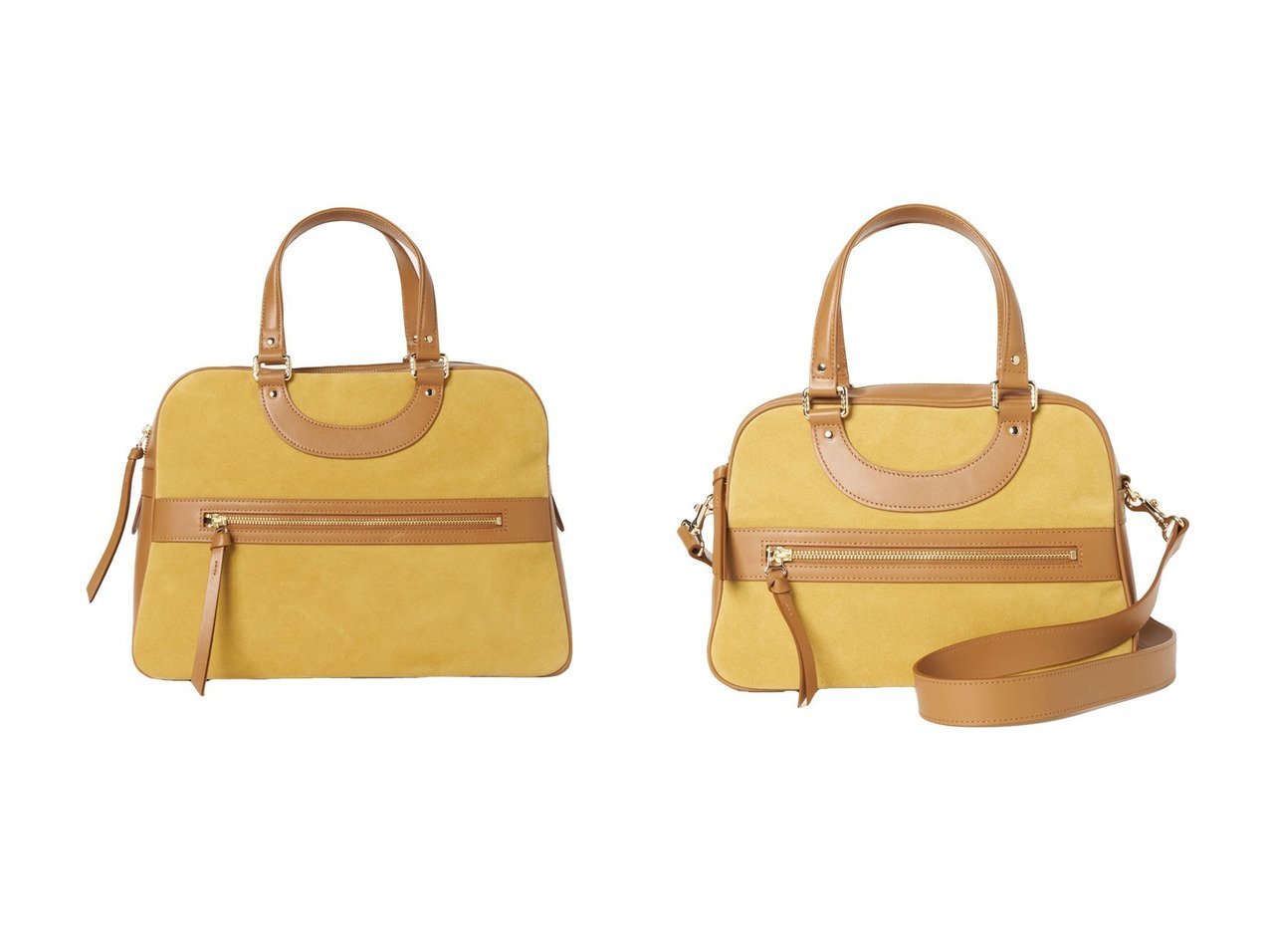 【スエードレザーの豊かな風合いを楽しむ 定番リスボンの洗練された佇まいと実用性を備えたバッグ】Jacques Le Corre(ジャックルコー)、アッシュ ペー フランス(H.P.FRANCE)の通販 おすすめ人気トレンドファッション通販アイテム インテリア・キッズ・メンズ・レディースファッション・服の通販 founy(ファニー) 　ファッション　Fashion　レディースファッション　Fashion for Women　バッグ　Bags　春　Spring　コレクション　Collection, Seasonal Line　シンプル　Simple, Minimal　ダメージ　Distressed, Destroyed　テクスチャー　Texture, Textured Fabric　定番　Standard, Basic Item　人気　Popular, Best Seller　フォルム　Silhouette, Form　ベルベット　Velvet, Velvety　ポケット　Pocket, Pocket Detail　S/S・春夏　SS, Spring/Summer, Warm Season　夏　Summer　エレガント 上品　Elegant　ビジネス 仕事 通勤　Business / Work / Commuting　2026年　2026　イエロー系　Yellow　|ID:crp329100000226254