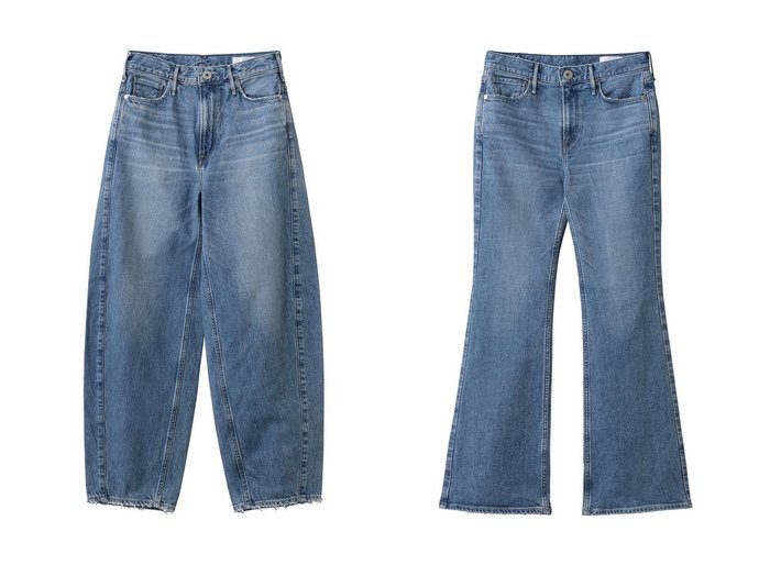 【upper hights/アッパー ハイツ】のTHE LAUREN ワイドフレアデニムパンツ&THE ROMY テーパードデニムパンツ おすすめ人気トレンドファッション通販アイテム 人気、トレンドファッション・服の通販 founy(ファニー) ファッション Fashion レディースファッション Fashion for Women パンツ Pants & Trousers デニムパンツ・ジーンズ・美脚デニム Denim Jeans & Pants 2026年 2026 おすすめ Recommended / Our Picks テーパード Tapered, Tapered Pants デニム Denim, Jeans Material リラックス Relax, Relaxed Fit 夏 Summer 春 Spring S/S・春夏 SS, Spring/Summer, Warm Season |ID:crp329100000226270