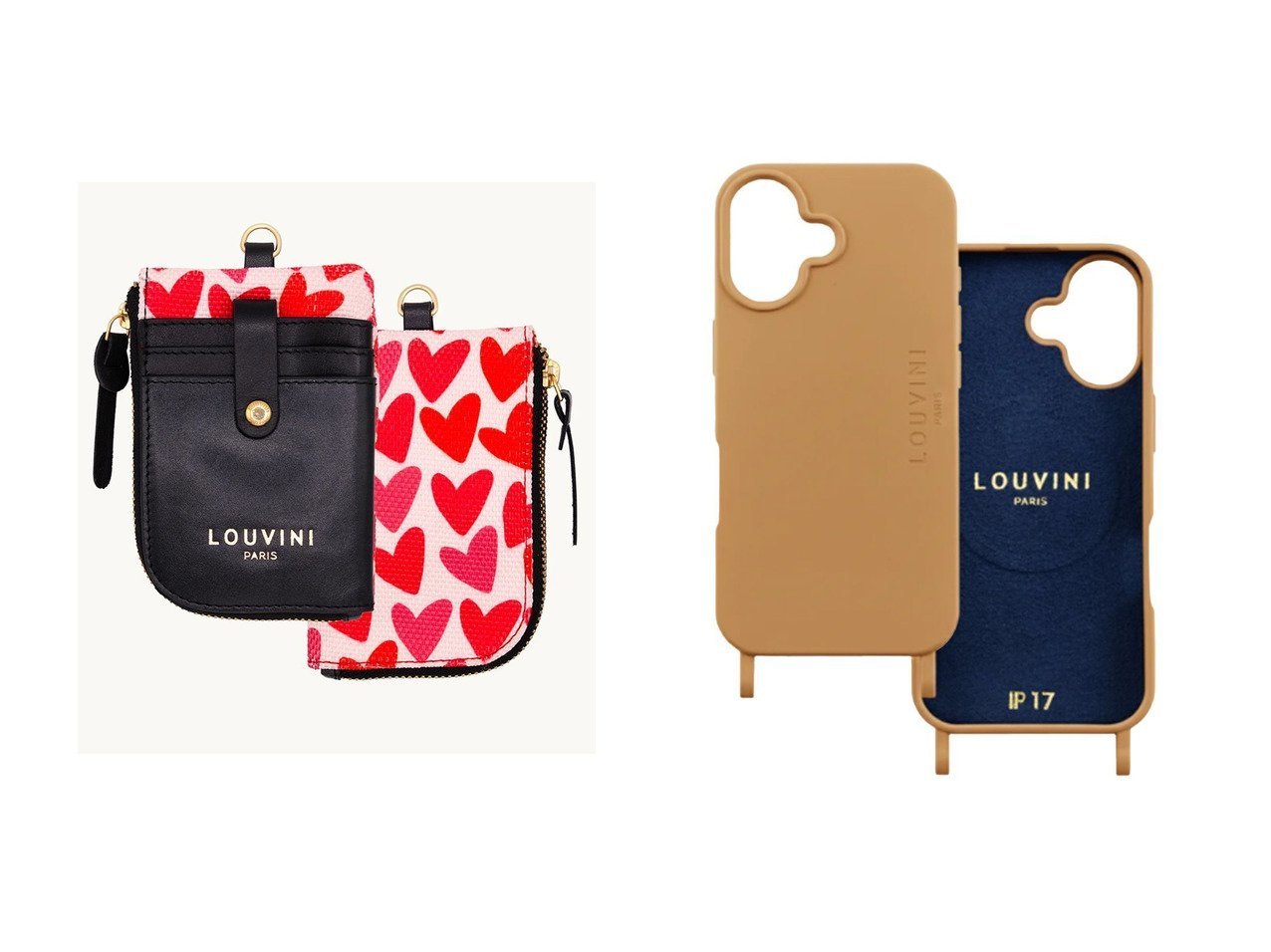 【Louvini Paris/ルヴィニ パリ】のカードケース WALLY&iPhone17 スマホケース MILO(MagSafe対応) おすすめ人気トレンドファッション通販アイテム インテリア・キッズ・メンズ・レディースファッション・服の通販 founy(ファニー) 　ファッション　Fashion　レディースファッション　Fashion for Women　カードケース/名刺入れ　Card Holders & Business Cases　コイン　Coin, Coin Design　チェーン　Chain, Chain Strap　ポケット　Pocket, Pocket Detail　ラップ　Wrap, Wrap Design　新作・新入荷　New Arrivals / New In　ブラック系　Black　ブルー系　Blue　|ID:crp329100000226272