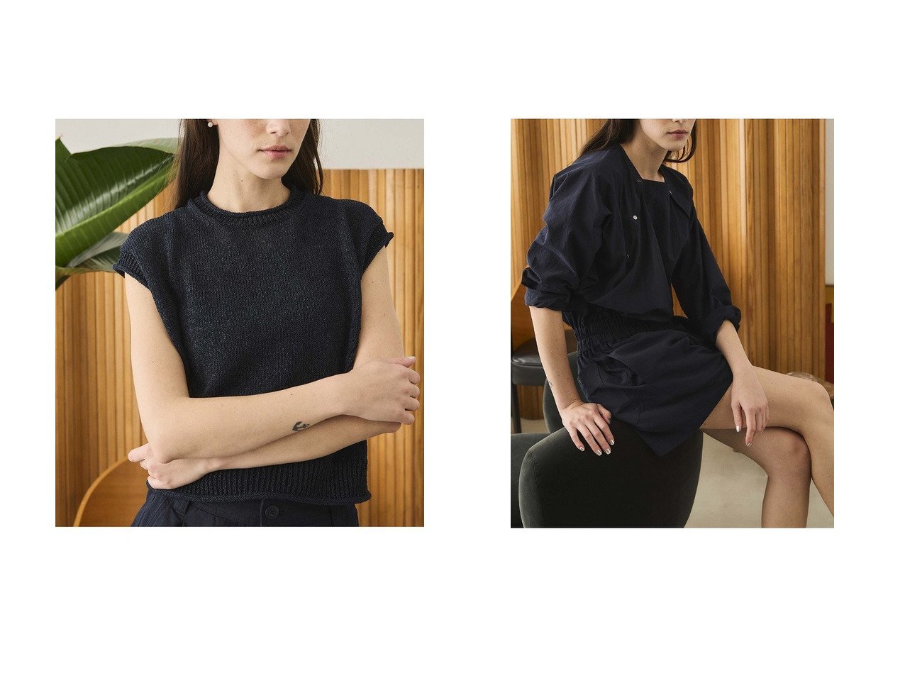 【Oblada/オブラダ】のOblada ロンパース&PAPER ニット おすすめ人気トレンドファッション通販アイテム インテリア・キッズ・メンズ・レディースファッション・服の通販 founy(ファニー) 　ファッション　Fashion　レディースファッション　Fashion for Women　トップス・カットソー　Cut & Sew Tops　ニット　Knit Tops & Sweaters　カジュアルプルオーバー・ニットトップス　Pullovers & Knit Tops / Casual Pullovers　パンツ　Pants & Trousers　ショルダー　Shoulder, Shoulder Strap　スリーブ　Sleeve, Long Sleeve / Short Sleeve　タオル　Towel, Bath Towel　ドロップ　Drop Shoulder, Dropped Style　ノースリーブ　Sleeveless, No-Sleeve　フレンチ　French, French Style　ペーパー　Paper, Kraft Paper　エレガント 上品　Elegant　新作・新入荷　New Arrivals / New In　サンダル　Sandals, Summer Shoes　ショート　Short, Short Length　ソックス　Socks, Hosiery　タイツ　Tights, Legwear　バランス　Balance, Style Balance　フロント　Front, Front Design　ロンパース　Romper, Jumpsuit　秋　Autumn　長袖　Long Sleeve, Full Sleeve　ブルー系　Blue　|ID:crp329100000226278