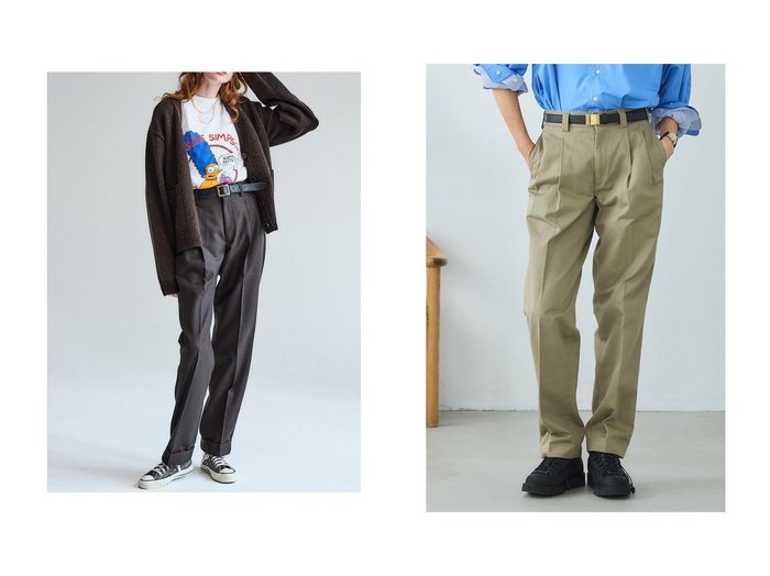 【Oblada/オブラダ】のOFFICERS チノパンツ&OFFICER パンツ おすすめ人気トレンドファッション通販アイテム 人気、トレンドファッション・服の通販 founy(ファニー) ファッション Fashion レディースファッション Fashion for Women パンツ Pants & Trousers シューズ Shoes, Footwear パターン Pattern, Design Print プリーツ Pleats, Pleated エレガント 上品 Elegant 新作・新入荷 New Arrivals / New In |ID:crp329100000226282