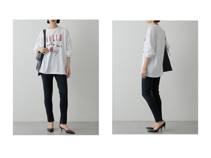 【上品な艶感とストレッチ性で美脚を演出 裾ジップがアクセントになるきれいめレギンスパンツ】Whim Gazette(ウィムガゼット)の通販 おすすめ人気トレンドファッション通販アイテム 人気、トレンドファッション・服の通販 founy(ファニー) ファッション Fashion レディースファッション Fashion for Women パンツ Pants & Trousers 2026年 2026 シルク Silk, 100% Silk ジップ Zip, Zipper スタイリッシュ Stylish, Fashionable ストレッチ Stretch, Stretchy Fabric レギンス Leggings, Stretch Pants エレガント 上品 Elegant 夏 Summer 春 Spring S/S・春夏 SS, Spring/Summer, Warm Season |ID:crp329100000226291