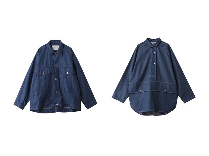 【ワイドデニムジャケットとデニムカバーオールでつくる都会的な抜け感とオーバーサイズの洗練スタイル】MidiUmi(ミディウミ)の通販 おすすめ人気トレンドファッション通販アイテム 人気、トレンドファッション・服の通販 founy(ファニー) ファッション Fashion レディースファッション Fashion for Women アウター Coat / Outerwear Collection レディースジャケット・軽アウター Jackets 2026年 2026 ジャケット Jacket, Outerwear デニム Denim, Jeans Material バランス Balance, Style Balance ミックス Mix, Mixed Style リラックス Relax, Relaxed Fit 夏 Summer 春 Spring S/S・春夏 SS, Spring/Summer, Warm Season |ID:crp329100000226296