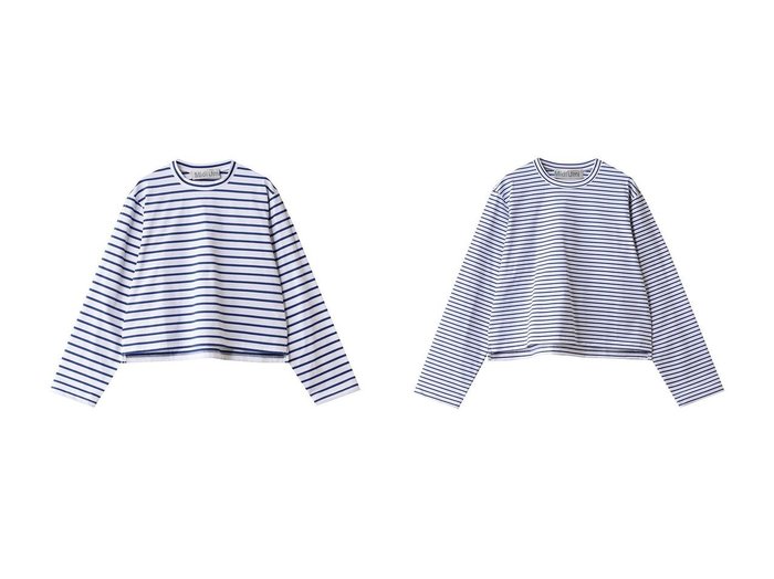 【程よいハリと柔らかさを備えたボーダーTシャツが引き立てる大人カジュアルのバランス】MidiUmi(ミディウミ)の通販 おすすめ人気トレンドファッション通販アイテム 人気、トレンドファッション・服の通販 founy(ファニー) ファッション Fashion レディースファッション Fashion for Women トップス・カットソー Cut & Sew Tops シャツ・ブラウス・オフィスカジュアル Elegant Blouses & Button-Ups ロングTシャツ・Tシャツ Longline T-Shirts & Tees カットソー・ベーシックTシャツ Cut-and-Sewn Tops / Stretch Tees & Basics 2026年 2026 ショート Short, Short Length スリット Slit, Slit Detail スリーブ Sleeve, Long Sleeve / Short Sleeve トレンド Trend, Trending Now バランス Balance, Style Balance ボーダー Border, Stripe ロング Long, Long-Length 夏 Summer 定番 Standard, Basic Item 春 Spring S/S・春夏 SS, Spring/Summer, Warm Season |ID:crp329100000226298