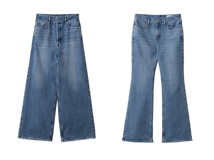 【upper hights/アッパー ハイツ】のTHE LAUREN ワイドフレアデニムパンツ&THE LIAM BELT 2wayワンドデニムパンツ おすすめ人気トレンドファッション通販アイテム 人気、トレンドファッション・服の通販 founy(ファニー) ファッション Fashion レディースファッション Fashion for Women パンツ Pants & Trousers デニムパンツ・ジーンズ・美脚デニム Denim Jeans & Pants 2026年 2026 ダメージ Distressed, Destroyed デニム Denim, Jeans Material ハイライズ High Rise, High Waist 夏 Summer 春 Spring S/S・春夏 SS, Spring/Summer, Warm Season |ID:crp329100000226301