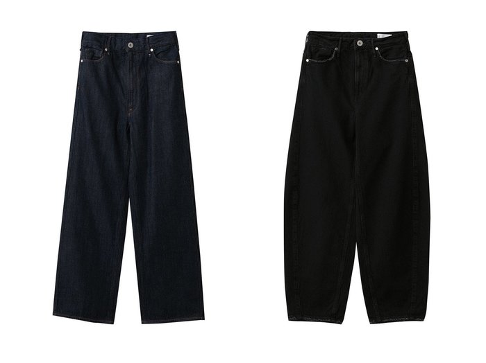 【upper hights/アッパー ハイツ】のTHE OLIVIA ハイライズ2wayワイドストレートデニムパンツ&THE ROMY テーパードデニムパンツ おすすめ人気トレンドファッション通販アイテム 人気、トレンドファッション・服の通販 founy(ファニー) ファッション Fashion レディースファッション Fashion for Women パンツ Pants & Trousers デニムパンツ・ジーンズ・美脚デニム Denim Jeans & Pants 2026年 2026 クロップド Cropped, Short Length ストレート Straight, Straight Cut デニム Denim, Jeans Material ハイライズ High Rise, High Waist フィット Fit, Slim Fit リラックス Relax, Relaxed Fit ワイド Wide, Wide Fit 夏 Summer 春 Spring S/S・春夏 SS, Spring/Summer, Warm Season |ID:crp329100000226303