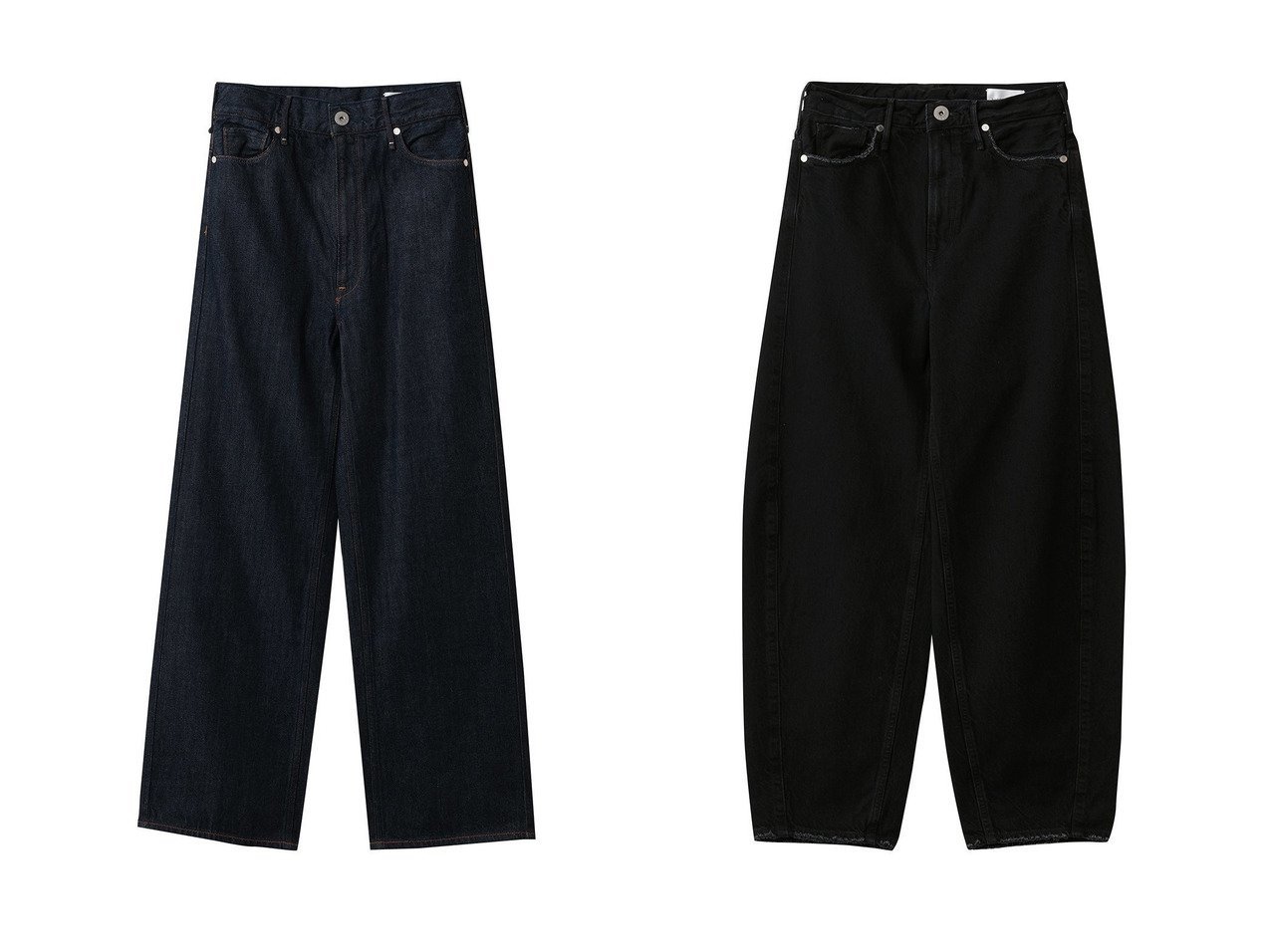 【2wayワイドストレートとテーパードが描くリラックス感とこなれ感を備えた大人のデニムパンツ】upper hights(アッパー ハイツ)の通販
 おすすめ人気トレンドファッション通販アイテム インテリア・キッズ・メンズ・レディースファッション・服の通販 founy(ファニー) 　ファッション　Fashion　レディースファッション　Fashion for Women　パンツ　Pants & Trousers　デニムパンツ・ジーンズ・美脚デニム　Denim Jeans & Pants　2026年　2026　クロップド　Cropped, Short Length　ストレート　Straight, Straight Cut　デニム　Denim, Jeans Material　ハイライズ　High Rise, High Waist　フィット　Fit, Slim Fit　リラックス　Relax, Relaxed Fit　ワイド　Wide, Wide Fit　夏　Summer　春　Spring　S/S・春夏　SS, Spring/Summer, Warm Season　|ID:crp329100000226303