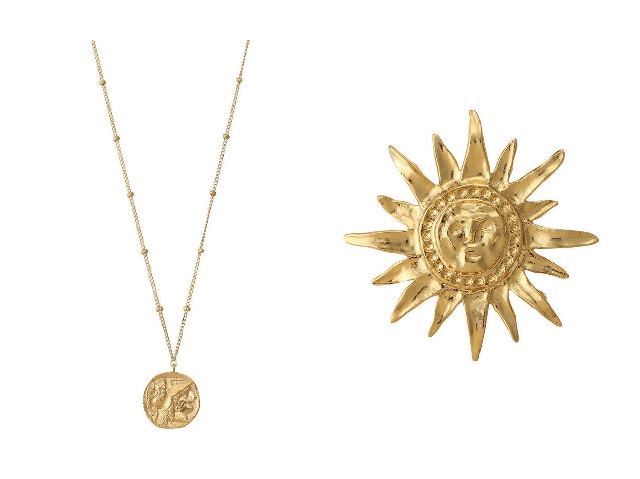 【装いに華やぎと品格を添える ブローチとアンティーク調ネックレス】CECILE ET JEANNE(セシル エ ジャンヌ)の通販
 おすすめ人気トレンドファッション通販アイテム インテリア・キッズ・メンズ・レディースファッション・服の通販 founy(ファニー) 　ファッション　Fashion　レディースファッション　Fashion for Women　ジュエリー　Jewelry　ネックレス　Necklaces & Pendants　2026年　2026　アンティーク　Antique-Inspired　コイン　Coin, Coin Design　ジュエリー　Jewelry, Accessories　ネックレス　Necklace, Pendant Necklace　モチーフ　Motif, Design Theme　人気　Popular, Best Seller　夏　Summer　定番　Standard, Basic Item　春　Spring　S/S・春夏　SS, Spring/Summer, Warm Season　コレクション　Collection, Seasonal Line　チェック　Check, Plaid, Tartan　ハンド　Hand, Handmade　ブローチ　Brooch, Pin Brooch　エレガント 上品　Elegant　新作・新入荷　New Arrivals / New In　A/W・秋冬　Autumn/Winter　シルバー系　Silver　|ID:crp329100000226315