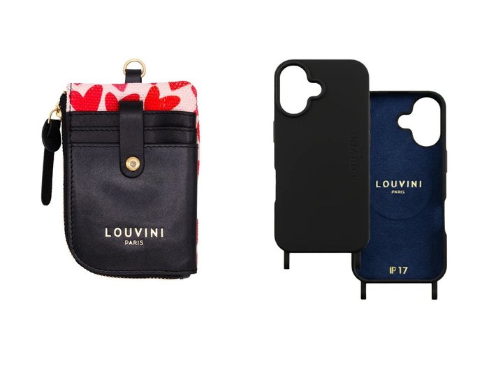 【Louvini Paris/ルヴィニ パリ】のカードケース WALLY&iPhone17 スマホケース MILO(MagSafe対応) おすすめ人気トレンドファッション通販アイテム 人気、トレンドファッション・服の通販 founy(ファニー) ファッション Fashion レディースファッション Fashion for Women カードケース/名刺入れ Card Holders & Business Cases iPhone アイフォーン iPhone スマホケース Smartphone Case 新作・新入荷 New Arrivals / New In |ID:crp329100000226317