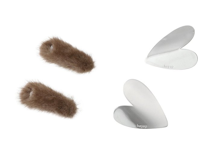 【日常のヘアアレンジに上品なアクセントを添える フェイクミンクとハートモチーフのヘアクリップ】martinique(マルティニーク)の通販 おすすめ人気トレンドファッション通販アイテム 人気、トレンドファッション・服の通販 founy(ファニー) ファッション Fashion レディースファッション Fashion for Women シュシュ&ヘアアクセ/ヘアアレンジ Scrunchies & Hair Accessories 2026年 2026 アクセサリー Fashion Accessories バレッタ Barrette, Hair Clip 夏 Summer 春 Spring S/S・春夏 SS, Spring/Summer, Warm Season |ID:crp329100000226329