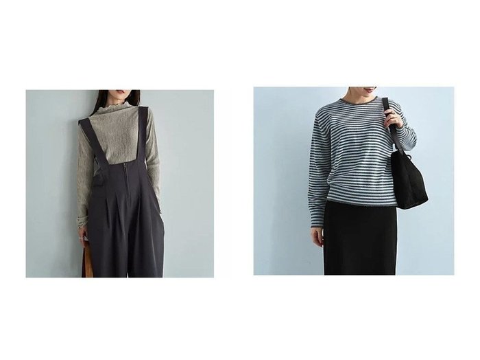 【上質な素材感で大人の装いに寄り添う カラーボーダーウールニットと楊柳ベロアトップス】STYLE DELI(スタイルデリ)の通販
おすすめ人気トレンドファッション通販アイテム 人気、トレンドファッション・服の通販 founy(ファニー) ファッション Fashion レディースファッション Fashion for Women トップス・カットソー Cut & Sew Tops ベロアトップス Velour Tops / Velvet-Look Items ニット Knit Tops & Sweaters イエロー Yellow インナー Innerwear エアリー Airy Texture カットソー Cut and Sewn Top カーディガン Cardigan, Knitwear サロペット Overalls, Salopette シンプル Simple, Minimal ジャケット Jacket, Outerwear ストレート Straight, Straight Cut スリット Slit, Slit Detail トレンド Trend, Trending Now 定番 Standard, Basic Item 長袖 Long Sleeve, Full Sleeve フォルム Silhouette, Form ベロア Velour, Soft Velvet ボトルネック Bottle Neck, Mock Neck A/W・秋冬 Autumn/Winter トリミング Trimming, Decorative Edge パープル Purple, Violet ボーダー Border, Stripe ミックス Mix, Mixed Style ミドル Middle Length, Mid Height 無地 Plain, Solid Color エレガント 上品 Elegant |ID:crp329100000226335