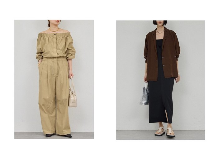 【2WAYで着回せるシャツジャケットと、上品な抜け感を演出するオールインワンで叶える大人の洗練スタイル】GALLARDAGALANTE(ガリャルダガランテ)の通販
おすすめ人気トレンドファッション通販アイテム 人気、トレンドファッション・服の通販 founy(ファニー) ファッション Fashion レディースファッション Fashion for Women パンツ Pants & Trousers アウター Coat / Outerwear Collection レディースジャケット・軽アウター Jackets 2026年 2026 エレガント 上品 Elegant ギャザー Gathered, Ruffled ダウン Down, Puffer 夏 Summer 春 Spring S/S・春夏 SS, Spring/Summer, Warm Season とろみ Fluid, Flowy Fabric ジャケット Jacket, Outerwear 羽織 Haori, Light Jacket |ID:crp329100000226345