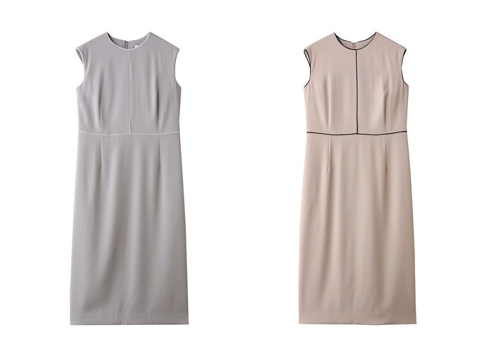 【BEIGE,/ベイジ,】のCINDY(シンディ)/クルーネックドレス おすすめ人気トレンドファッション通販アイテム 人気、トレンドファッション・服の通販 founy(ファニー) ファッション Fashion レディースファッション Fashion for Women ワンピース Dresses フォーマル・パーティードレス・結婚式用ドレス Elegant & Casual Dresses チュニック Tunic Tops & Dresses 2026年 2026 シンプル Simple, Minimal ジュエリー Jewelry, Accessories スリット Slit, Slit Detail センター Center, Center Line チュニック Tunic, Long Top ドレス Dress, One-Piece パイピング Piping, Trim Design ロング Long, Long-Length 夏 Summer 春 Spring S/S・春夏 SS, Spring/Summer, Warm Season |ID:crp329100000226351