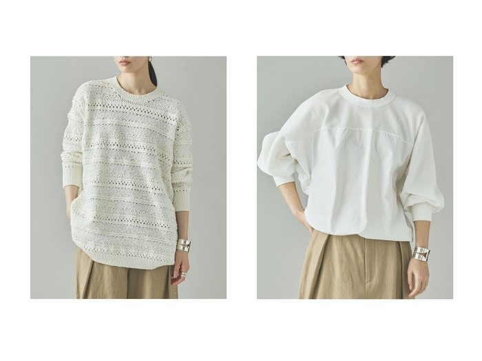 【Curensology/カレンソロジー】のスラブスカシアミニットプルオーバー&ワッフルドロストプルオーバー おすすめ人気トレンドファッション通販アイテム 人気、トレンドファッション・服の通販 founy(ファニー) ファッション Fashion レディースファッション Fashion for Women トップス・カットソー Cut & Sew Tops ニット Knit Tops & Sweaters カジュアルプルオーバー・ニットトップス Pullovers & Knit Tops / Casual Pullovers シャツ・ブラウス・オフィスカジュアル Elegant Blouses & Button-Ups ロングTシャツ・Tシャツ Longline T-Shirts & Tees カットソー・ベーシックTシャツ Cut-and-Sewn Tops / Stretch Tees & Basics 2026年 2026 アクセサリー Fashion Accessories インナー Innerwear タンク Tank Top, Sleeveless Top 夏 Summer 春 Spring S/S・春夏 SS, Spring/Summer, Warm Season 透かし Cut-Out, Lacework コンビ Combo, Combination Style ショート Short, Short Length スリーブ Sleeve, Long Sleeve / Short Sleeve バランス Balance, Style Balance ロング Long, Long-Length ワッフル Waffle, Waffle Knit |ID:crp329100000226361