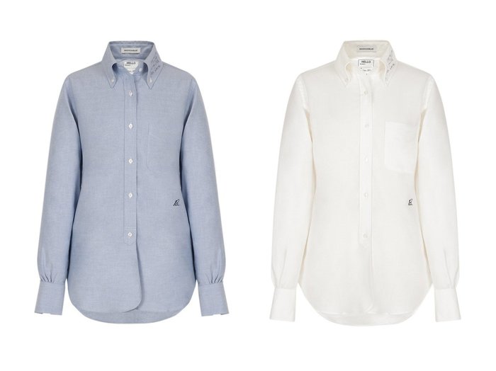 【名言プリントがさりげなく映える、定番をアップデートしたS SHIRT MESSAGEロングスリーブシャツ】MADISONBLUE(マディソンブルー)の通販
 おすすめ人気トレンドファッション通販アイテム 人気、トレンドファッション・服の通販 founy(ファニー) ファッション Fashion レディースファッション Fashion for Women トップス・カットソー Cut & Sew Tops シャツ・ブラウス・オフィスカジュアル Elegant Blouses & Button-Ups ギャザー Gathered, Ruffled クラシック Classic, Timeless Style コレクション Collection, Seasonal Line スリーブ Sleeve, Long Sleeve / Short Sleeve ツイスト Tweed, Tweed Fabric ハーフ Half, Half-Length バイアス Bias, Diagonal Cut バランス Balance, Style Balance プリント Print, Printed Pattern プリーツ Pleats, Pleated ボックス Boxy, Box Shape ロング Long, Long-Length 再入荷 Restock / Back in Stock 定番 Standard, Basic Item |ID:crp329100000226374