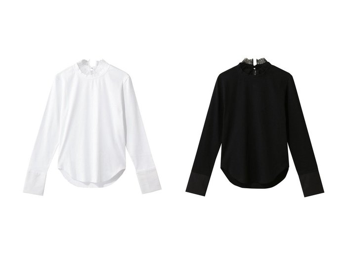 【襟元のレースがさりげなく映える、レイヤードに活躍するフェミニンカットソー】THIRD MAGAZINE(サードマガジン)の通販
おすすめ人気トレンドファッション通販アイテム 人気、トレンドファッション・服の通販 founy(ファニー) ファッション Fashion レディースファッション Fashion for Women トップス・カットソー Cut & Sew Tops シャツ・ブラウス・オフィスカジュアル Elegant Blouses & Button-Ups ロングTシャツ・Tシャツ Longline T-Shirts & Tees カットソー・ベーシックTシャツ Cut-and-Sewn Tops / Stretch Tees & Basics 2026年 2026 カットソー Cut and Sewn Top ジャケット Jacket, Outerwear スリーブ Sleeve, Long Sleeve / Short Sleeve テレコ Ribbed, Rib Stitch ビスチェ Bustier, Corset Top フィット Fit, Slim Fit フェミニン Feminine, Girly レース Lace, Lace Fabric ロング Long, Long-Length 夏 Summer 春 Spring S/S・春夏 SS, Spring/Summer, Warm Season |ID:crp329100000226378