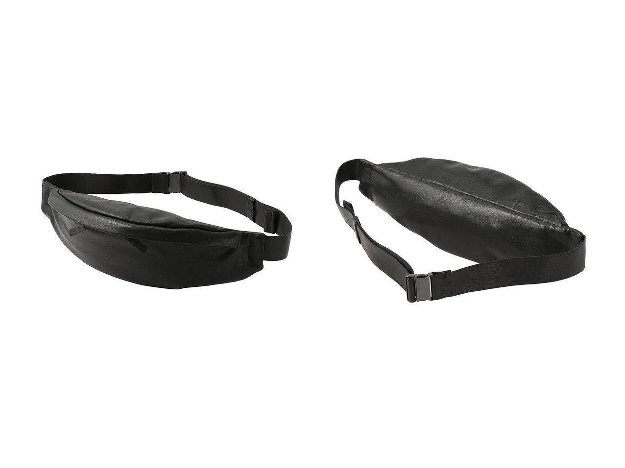 【上質なやぎ革で仕立てた、ミニマルな佇まいが日常に寄り添うレザースリングバッグ】ssstein(シュタイン)の通販
 おすすめ人気トレンドファッション通販アイテム インテリア・キッズ・メンズ・レディースファッション・服の通販 founy(ファニー) 　ファッション　Fashion　レディースファッション　Fashion for Women　バッグ　Bags　ポーチ&ミニバッグ　Pouches & Mini Bags　2026年　2026　ユニセックス　Unisex, Genderless　ポケット　Pocket, Pocket Detail　夏　Summer　春　Spring　S/S・春夏　SS, Spring/Summer, Warm Season　ブラック系　Black　|ID:crp329100000226380