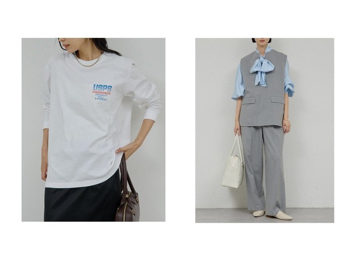 遊び心のあるロゴが映えるロングスリーブシャツと快適さと美しさを両立したエラスティックパンツでつくる大人のデイリースタイル GALLARDAGALANTE(ガリャルダガランテ)の通販
おすすめ人気トレンドファッション通販アイテム インテリア・キッズ・メンズ・レディースファッション・服の通販 founy(ファニー) https://founy.com/ ファッション Fashion レディースファッション Fashion for Women トップス・カットソー Cut & Sew Tops シャツ・ブラウス・オフィスカジュアル Elegant Blouses & Button-Ups ロングTシャツ・Tシャツ Longline T-Shirts & Tees カットソー・ベーシックTシャツ Cut-and-Sewn Tops / Stretch Tees & Basics セットアップ Matching Sets レディースパンツ・ボトムス Pants & Trousers / Bottoms パンツ Pants & Trousers カットソー Cut and Sewn Top スリーブ Sleeve, Long Sleeve / Short Sleeve リラックス Relax, Relaxed Fit ロング Long, Long-Length エレガント 上品 Elegant 新作・新入荷 New Arrivals / New In |ID:crp329100000226394