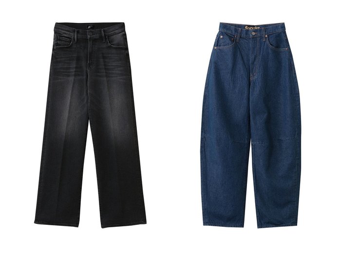 【MOTHER/マザー】の【日本限定】【LIL】MIDRISE MAVEN SKIMP ストレートデニム(NTS)&【日本限定】 THE KEGGER HOVER バルーンデニム(CNT) おすすめ人気トレンドファッション通販アイテム 人気、トレンドファッション・服の通販 founy(ファニー) ファッション Fashion レディースファッション Fashion for Women パンツ Pants & Trousers デニムパンツ・ジーンズ・美脚デニム Denim Jeans & Pants 2026年 2026 ウォッシュ Washed Finish ストレート Straight, Straight Cut デニム Denim, Jeans Material フィット Fit, Slim Fit 夏 Summer 定番 Standard, Basic Item 春 Spring S/S・春夏 SS, Spring/Summer, Warm Season |ID:crp329100000226418