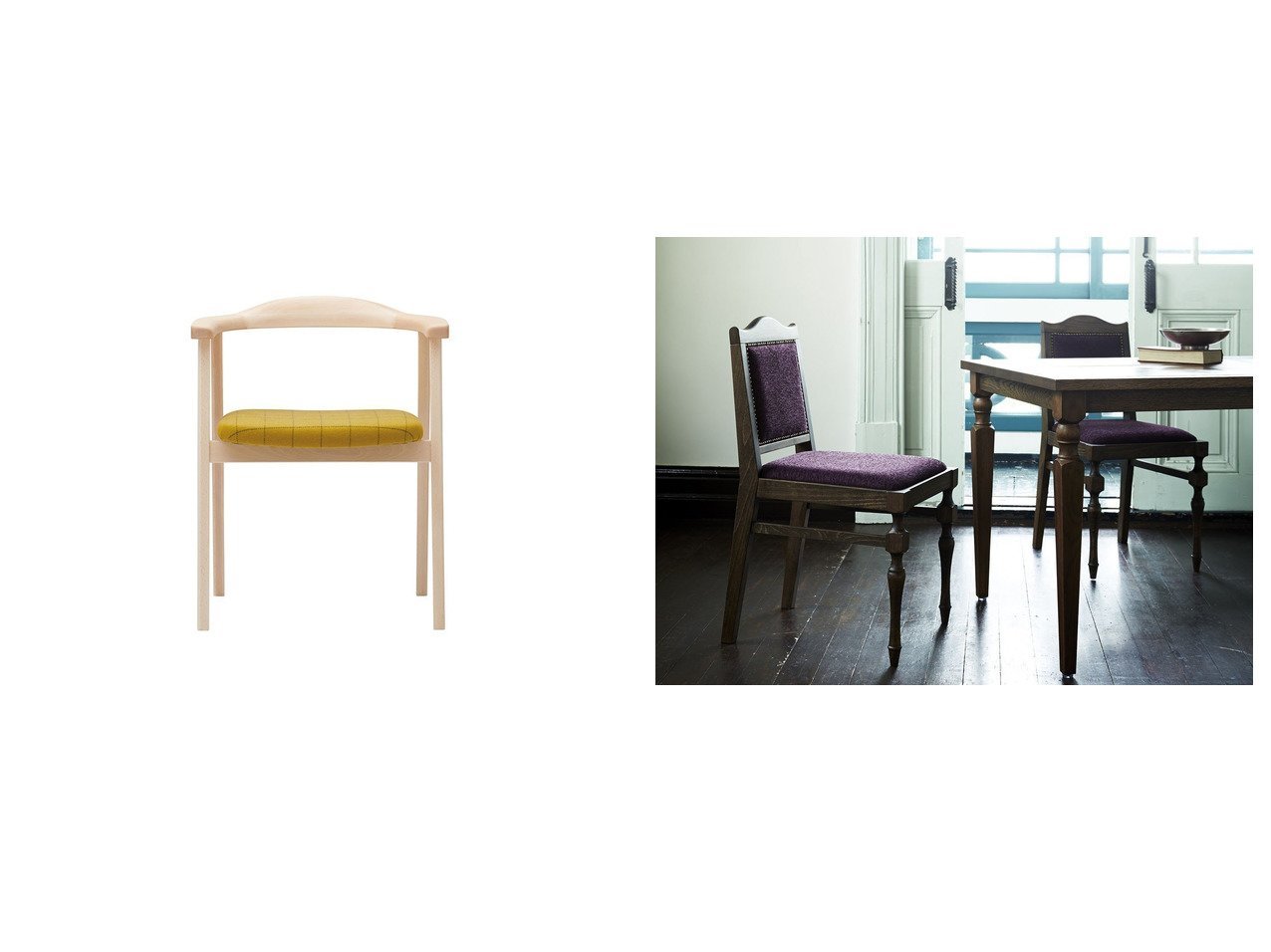 【木の温もりと意匠を味わう】アームチェアとネオクラシックチェアで整える上質なダイニング Coccole(コッコレ)の通販
 おすすめ人気トレンドファッション通販アイテム インテリア・キッズ・メンズ・レディースファッション・服の通販 founy(ファニー) 　送料無料　Free Shipping　フレーム　Frame, Outline　ラウンド　Round, Round Neck　アンティーク　Antique-Inspired　クラシック　Classic, Timeless Style　ホーム・キャンプ・アウトドア・お取り寄せ　Home Living / Home & Lifestyle / Camping Gear / Outdoor Camping　家具・インテリア　Home Furniture & Interior. Stylish & Functional Living Spaces　チェア・椅子　Seating & Chairs　ダイニングチェア・木製チェア　Dining Chairs　ホーム・キャンプ・アウトドア・お取り寄せ　Home Living / Home & Lifestyle / Camping Gear / Outdoor Camping　家具・インテリア　Home Furniture & Interior. Stylish & Functional Living Spaces　チェア・椅子　Seating & Chairs　アームチェア・アクセントチェア　Armchairs & Accent Chairs　ブラウン系　Brown　|ID:crp329100000226441