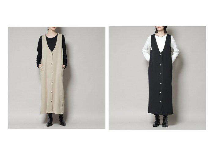 【ジレワンピースとファースリーブトップスで楽しむアンサンブルスタイル】nano universe(ナノ ユニバース)の通販
 おすすめ人気トレンドファッション通販アイテム 人気、トレンドファッション・服の通販 founy(ファニー) ファッション Fashion レディースファッション Fashion for Women アウター Coat / Outerwear Collection アンサンブル Ensemble Set ウォッシャブル Machine Washable カットソー Cut and Sewn Top パール Pearl, Pearl Accent アウトレット Outlet / Clearance エレガント 上品 Elegant 2025年 2025 2025-2026秋冬・A/W Autumn/Winter 2025–26 AW25–26 |ID:crp329100000226464