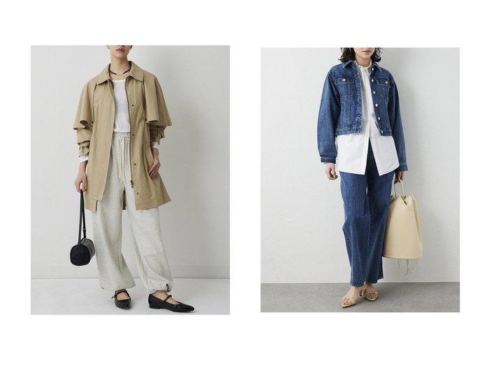 【Whim Gazette/ウィムガゼット】の【THE PAUSE】デニムベイカーパンツ&【THE PAUSE】バルーンスウェットパンツ おすすめ人気トレンドファッション通販アイテム 人気、トレンドファッション・服の通販 founy(ファニー) ファッション Fashion レディースファッション Fashion for Women パンツ Pants & Trousers デニムパンツ・ジーンズ・美脚デニム Denim Jeans & Pants 2026年 2026 おすすめ Recommended / Our Picks ジャケット Jacket, Outerwear スマート Smart, Elegant バルーン Balloon, Balloon Silhouette リラックス Relax, Relaxed Fit 夏 Summer 春 Spring S/S・春夏 SS, Spring/Summer, Warm Season |ID:crp329100000226517