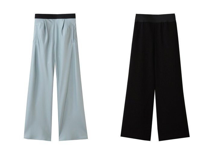 【美しい落ち感と快適な履き心地を両立する エフォートレスなイージートラウザーズ】M Fil(エムフィル)の通販
 おすすめ人気トレンドファッション通販アイテム 人気、トレンドファッション・服の通販 founy(ファニー) ファッション Fashion レディースファッション Fashion for Women パンツ Pants & Trousers 2026年 2026 サテン Satin, Glossy Fabric ストレッチ Stretch, Stretchy Fabric ボトム Bottoms, Lower Wear リラックス Relax, Relaxed Fit 夏 Summer 春 Spring S/S・春夏 SS, Spring/Summer, Warm Season |ID:crp329100000226535