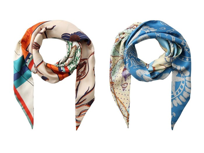 【heliopole/エリオポール】の【manipuri】DIAMOND スカーフ おすすめ人気トレンドファッション通販アイテム 人気、トレンドファッション・服の通販 founy(ファニー) ファッション Fashion レディースファッション Fashion for Women ストール Soft & Warm Scarves マフラー・スヌード / 冬小物の定番 Scarves & Mufflers 2026年 2026 おすすめ Recommended / Our Picks シルク Silk, 100% Silk スカーフ Scarf, Neckwear ストール Stole, Wrap フォルム Silhouette, Form マフラー Scarf, Muffler ヴィンテージ Vintage Style 夏 Summer 春 Spring S/S・春夏 SS, Spring/Summer, Warm Season |ID:crp329100000226553