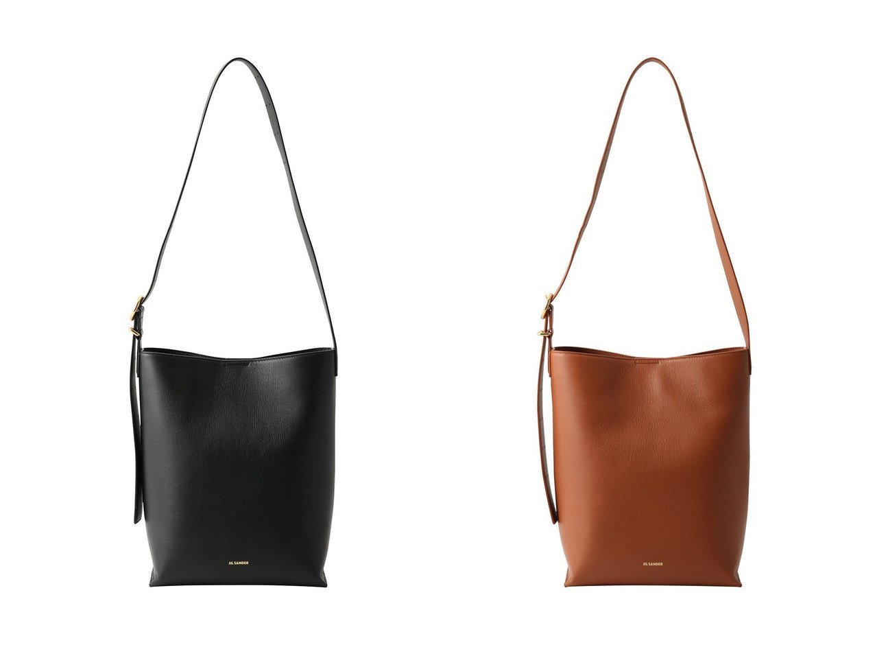 【洗練されたミニマルな佇まいと上質レザーが魅力の2wayショルダーバッグで大人のデイリーに寄り添う】JIL SANDER(ジル サンダー)の通販
 おすすめ人気トレンドファッション通販アイテム インテリア・キッズ・メンズ・レディースファッション・服の通販 founy(ファニー) 　ファッション　Fashion　レディースファッション　Fashion for Women　バッグ　Bags　2026年　2026　スクエア　Square, Square Shape　スタイリッシュ　Stylish, Fashionable　フォルム　Silhouette, Form　夏　Summer　春　Spring　S/S・春夏　SS, Spring/Summer, Warm Season　ブラック系　Black　|ID:crp329100000226558