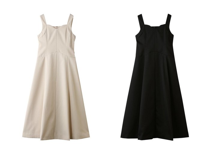 【マットサテンの上品な風合いとフィットフレアシルエットがレディでモードな印象を叶えるワンピース】LANVIN en Bleu(ランバン オン ブルー)の通販
 おすすめ人気トレンドファッション通販アイテム 人気、トレンドファッション・服の通販 founy(ファニー) ファッション Fashion レディースファッション Fashion for Women ワンピース Dresses チュニック Tunic Tops & Dresses 2026年 2026 オケージョン Occasion Wear サテン Satin, Glossy Fabric チュニック Tunic, Long Top フィット Fit, Slim Fit フレア Flare, Flared ロング Long, Long-Length エレガント 上品 Elegant 夏 Summer 春 Spring S/S・春夏 SS, Spring/Summer, Warm Season |ID:crp329100000226559