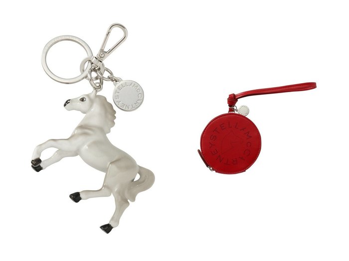 【STELLA McCARTNEY/ステラ マッカートニー】のStella Logo コインパースチャーム&3Dプリントホースチャーム おすすめ人気トレンドファッション通販アイテム 人気、トレンドファッション・服の通販 founy(ファニー) ファッション Fashion レディースファッション Fashion for Women 2026年 2026 おすすめ Recommended / Our Picks ギフト プレゼント Gift / Present クール Cool, Chic チャーム Charm, Pendant フォルム Silhouette, Form プリント Print, Printed Pattern ボックス Boxy, Box Shape モダン Modern, Contemporary モチーフ Motif, Design Theme ラップ Wrap, Wrap Design 夏 Summer 春 Spring S/S・春夏 SS, Spring/Summer, Warm Season |ID:crp329100000226570
