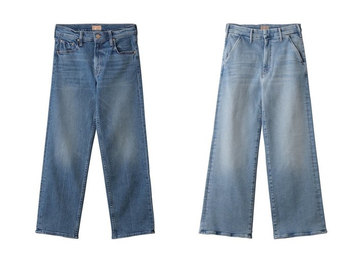 【MOTHER/マザー】のTHE NEWBIE ANKLE スリムストレートデニム (HKY)&THE SK8R PREP ANKLE ワイドフレアデニム (IWI) おすすめ人気トレンドファッション通販アイテム 人気、トレンドファッション・服の通販 founy(ファニー) ファッション Fashion レディースファッション Fashion for Women パンツ Pants & Trousers デニムパンツ・ジーンズ・美脚デニム Denim Jeans & Pants 2026年 2026 アンクル Ankle-Length Design シューズ Shoes, Footwear ストレート Straight, Straight Cut スマート Smart, Elegant スリム Slim, Slim Fit デニム Denim, Jeans Material バランス Balance, Style Balance 夏 Summer 春 Spring S/S・春夏 SS, Spring/Summer, Warm Season |ID:crp329100000226573