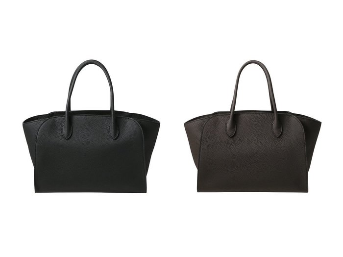 【端正なスクエアフォルムと上質な素材感が装いを引き立てる洗練されたバッグ】THE ROW(ザ ロウ)の通販
 おすすめ人気トレンドファッション通販アイテム 人気、トレンドファッション・服の通販 founy(ファニー) ファッション Fashion レディースファッション Fashion for Women バッグ Bags スクエア Square, Square Shape フォルム Silhouette, Form 新作・新入荷 New Arrivals / New In |ID:crp329100000226594