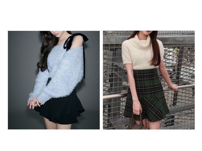 【クラシカルなフレアと立体フリルが映えるミニスカショーパン　美脚を引き立てるハイウエストデザイン】SNIDEL(スナイデル)の通販
 おすすめ人気トレンドファッション通販アイテム 人気、トレンドファッション・服の通販 founy(ファニー) ファッション Fashion レディースファッション Fashion for Women ウェーブ Wavy Pattern クラシカル Classical, Vintage-Inspired ショート Short, Short Length ジップ Zip, Zipper ストレート Straight, Straight Cut スペシャル Special, Limited Edition スマート Smart, Elegant トレンド Trend, Trending Now フリル Frill, Ruffle フロント Front, Front Design ヘムライン Hemline, Bottom Cut モダン Modern, Contemporary おすすめ Recommended / Our Picks |ID:crp329100000226619